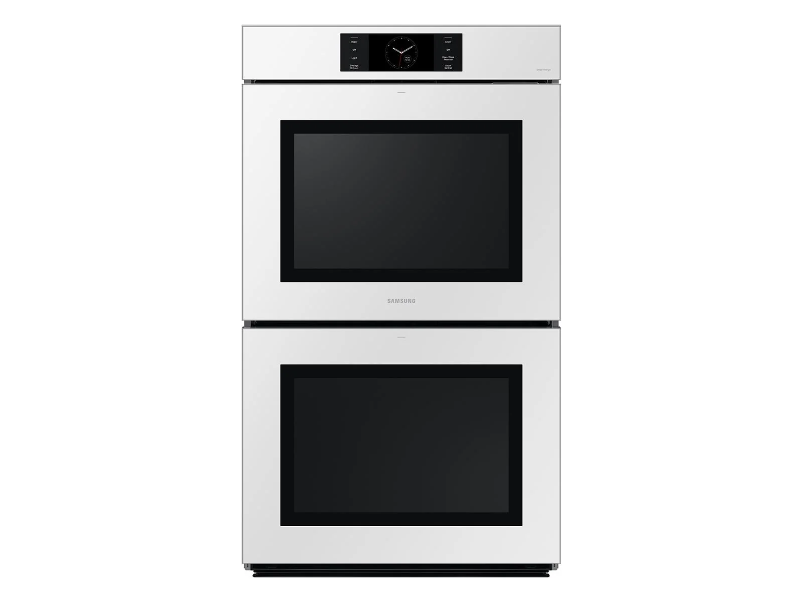 SAMSUNG NV51CB700D12 Bespoke 30" Double Wall Oven with AI Pro Cooking™ Camera in White Glass White