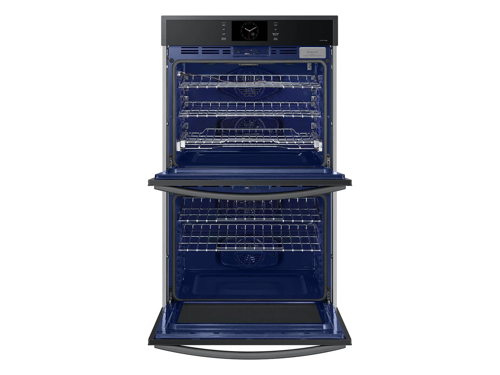 SAMSUNG NV51CG600DMT 30" Double Wall Oven with Steam Cook in Matte Black in Stainless Steel - Image 9