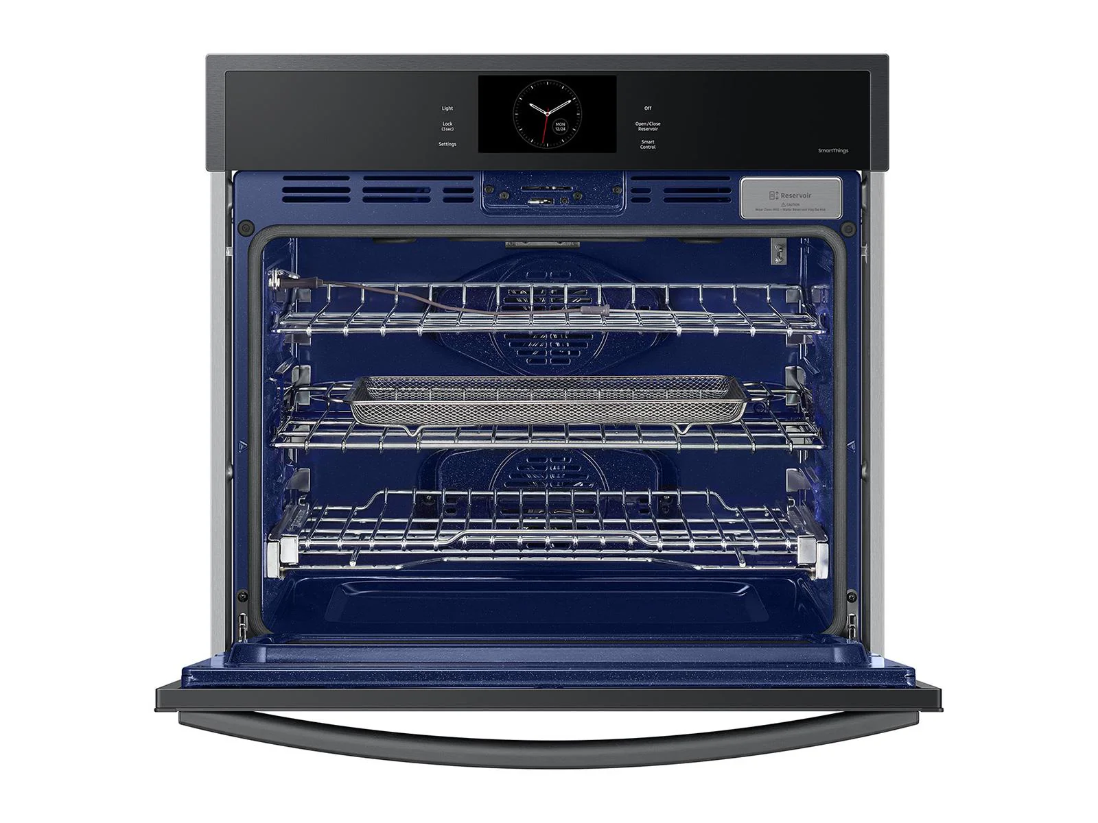 SAMSUNG NV51CG600SMT 30" Single Wall Oven with Steam Cook in Matte Black Steel Black in Stainless Steel - Image 12