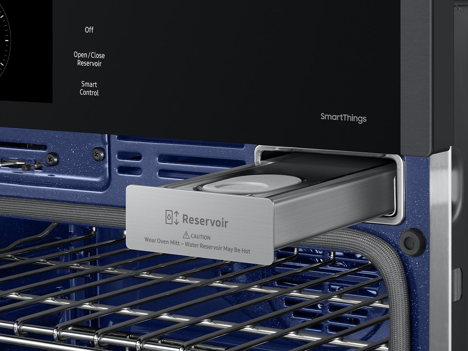 SAMSUNG NV51CG600SMT 30" Single Wall Oven with Steam Cook in Matte Black Steel Black in Stainless Steel - Image 14