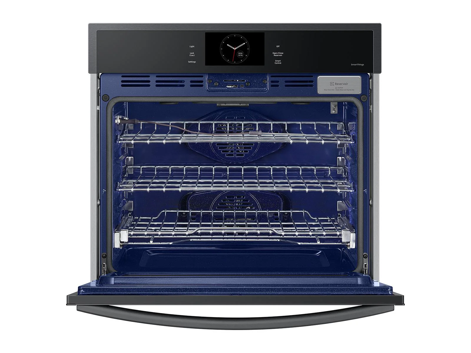 SAMSUNG NV51CG600SMT 30" Single Wall Oven with Steam Cook in Matte Black Steel Black in Stainless Steel - Image 9