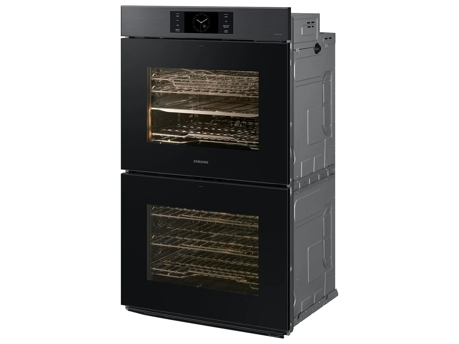 SAMSUNG NV51CG700DMT Bespoke 30" Double Wall Oven with AI Pro Cooking™ Camera in Matte Black Steel Black in Stainless Steel - Image 11