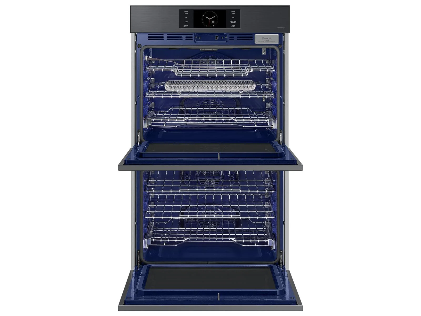 SAMSUNG NV51CG700DMT Bespoke 30" Double Wall Oven with AI Pro Cooking™ Camera in Matte Black Steel Black in Stainless Steel - Image 15