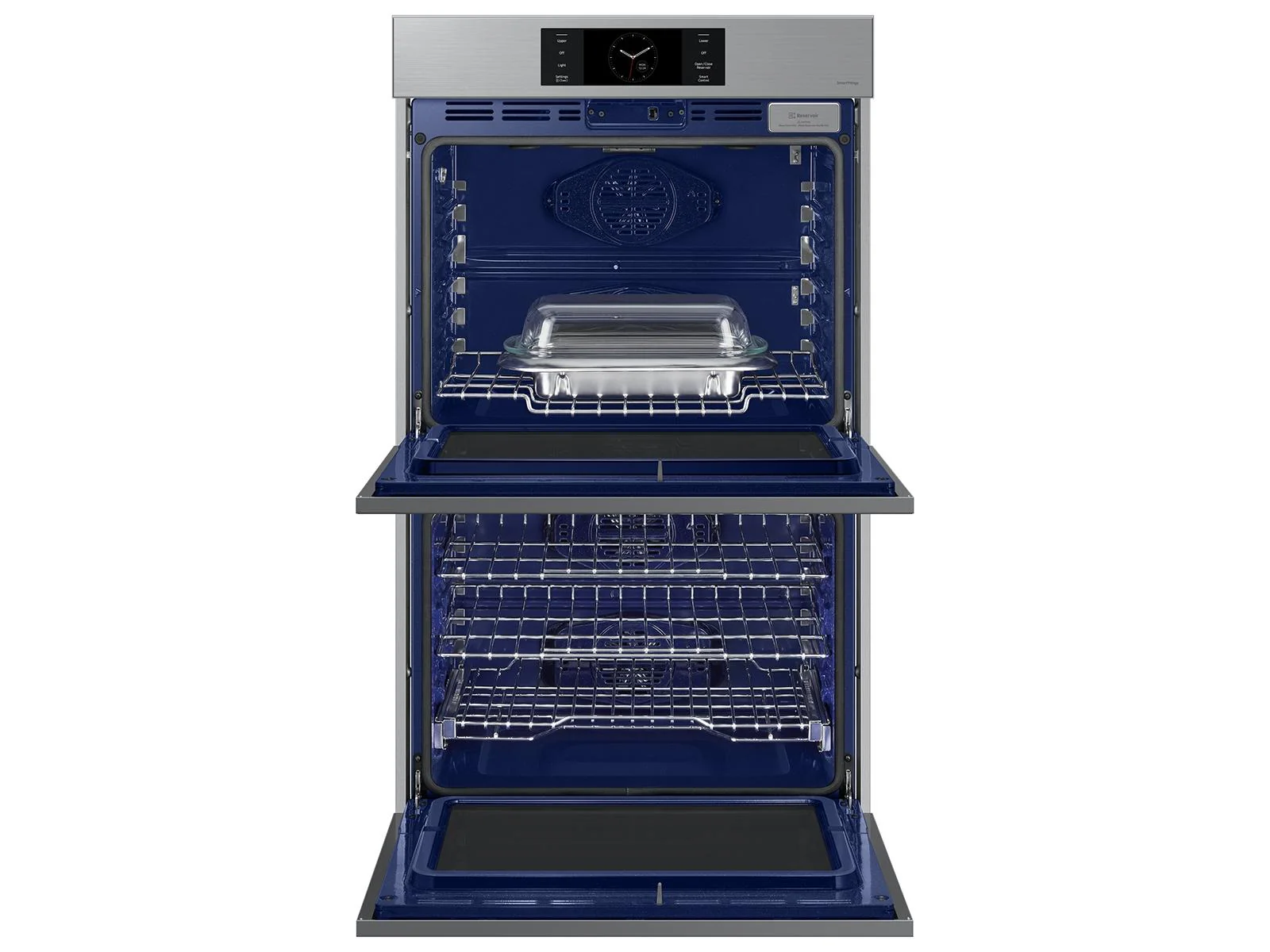SAMSUNG NV51CG700DSR Bespoke 30" Double Wall Oven with AI Pro Cooking™ Camera in Stainless Steel - Image 17