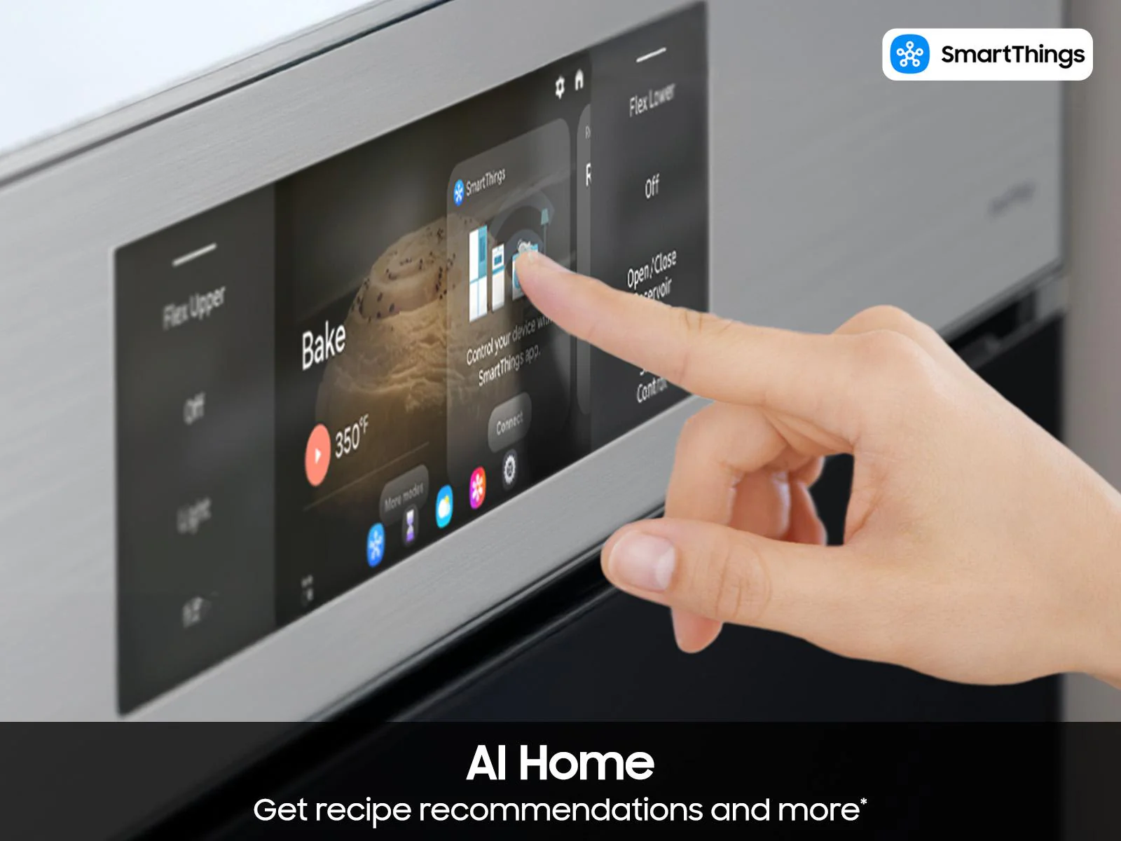 SAMSUNG NV51CG700DSR Bespoke 30" Double Wall Oven with AI Pro Cooking™ Camera in Stainless Steel - Image 8
