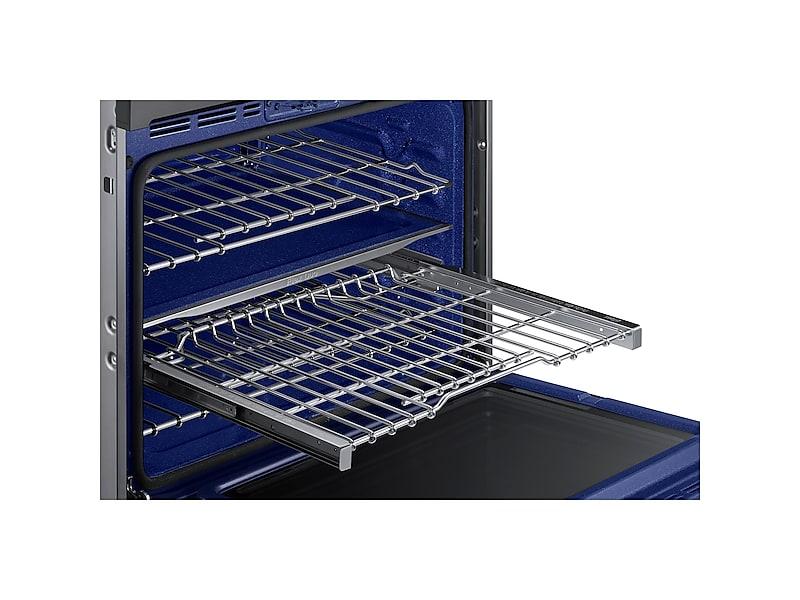 SAMSUNG NV51K7770DG 30" Smart Double Wall Oven with Flex Duo™ in Black in Stainless Steel Black in Stainless Steel - Image 3