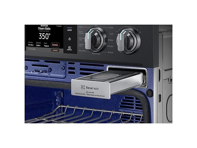 SAMSUNG NV51K7770DG 30" Smart Double Wall Oven with Flex Duo™ in Black in Stainless Steel Black in Stainless Steel - Image 8