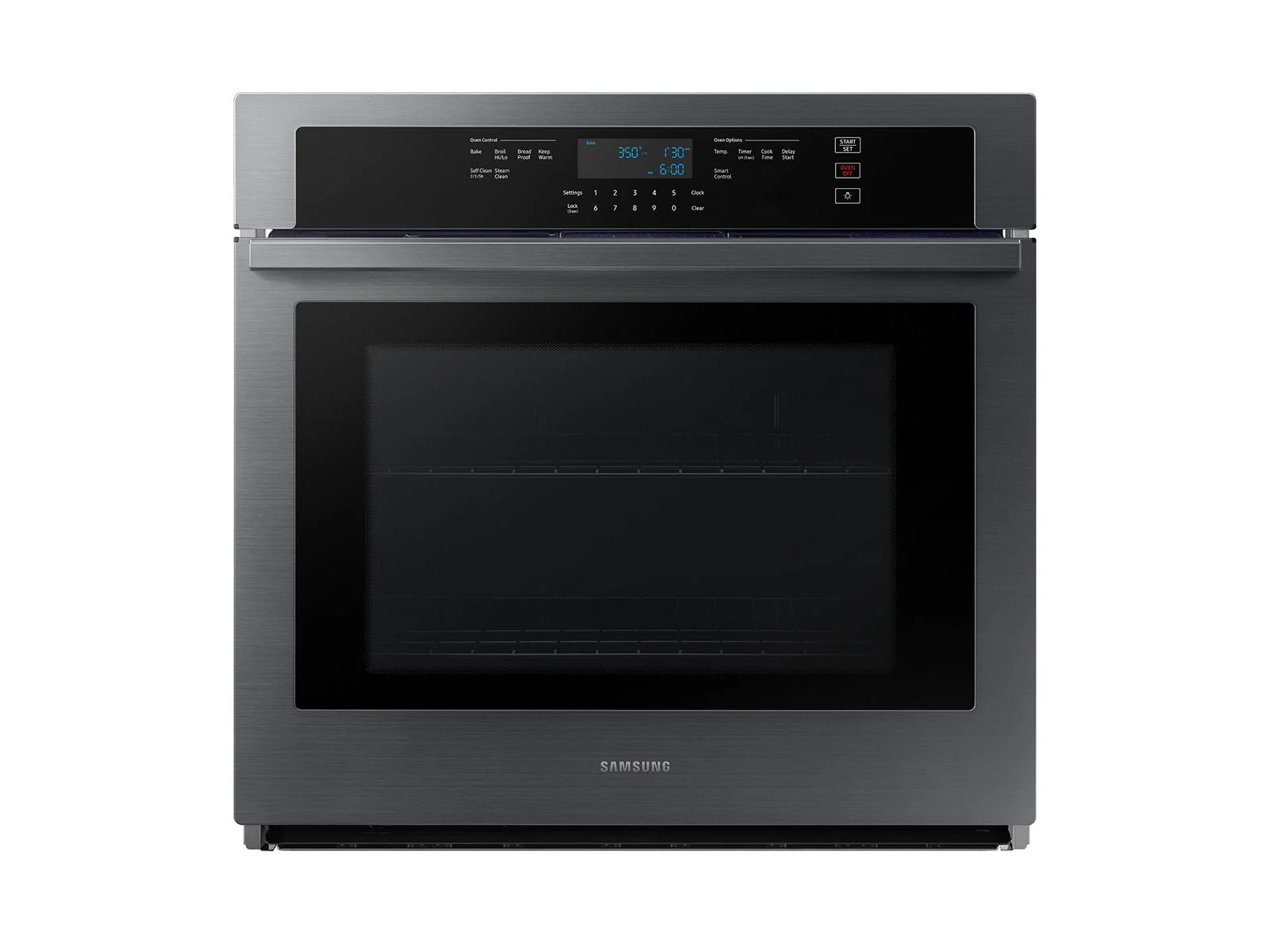 SAMSUNG NV51T5511SG 30" Single Wall Oven in Black in Stainless Steel Black in Stainless Steel