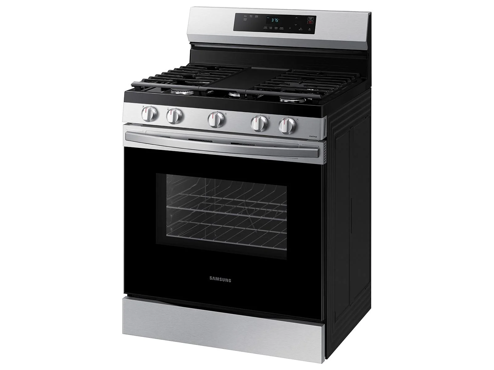 SAMSUNG NX60A6111SS 6.0 cu. ft. Smart Freestanding Gas Range with Integrated Griddle in Stainless Steel Stainless - Image 11