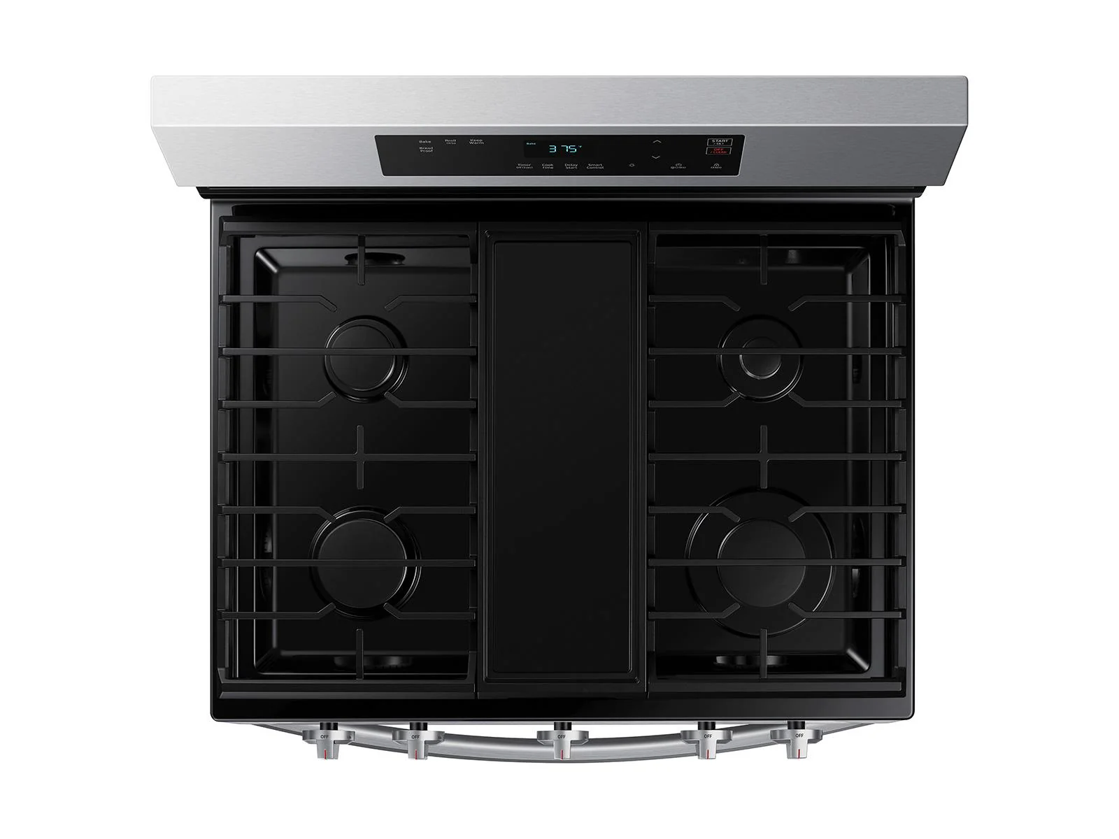 SAMSUNG NX60A6111SS 6.0 cu. ft. Smart Freestanding Gas Range with Integrated Griddle in Stainless Steel Stainless - Image 8