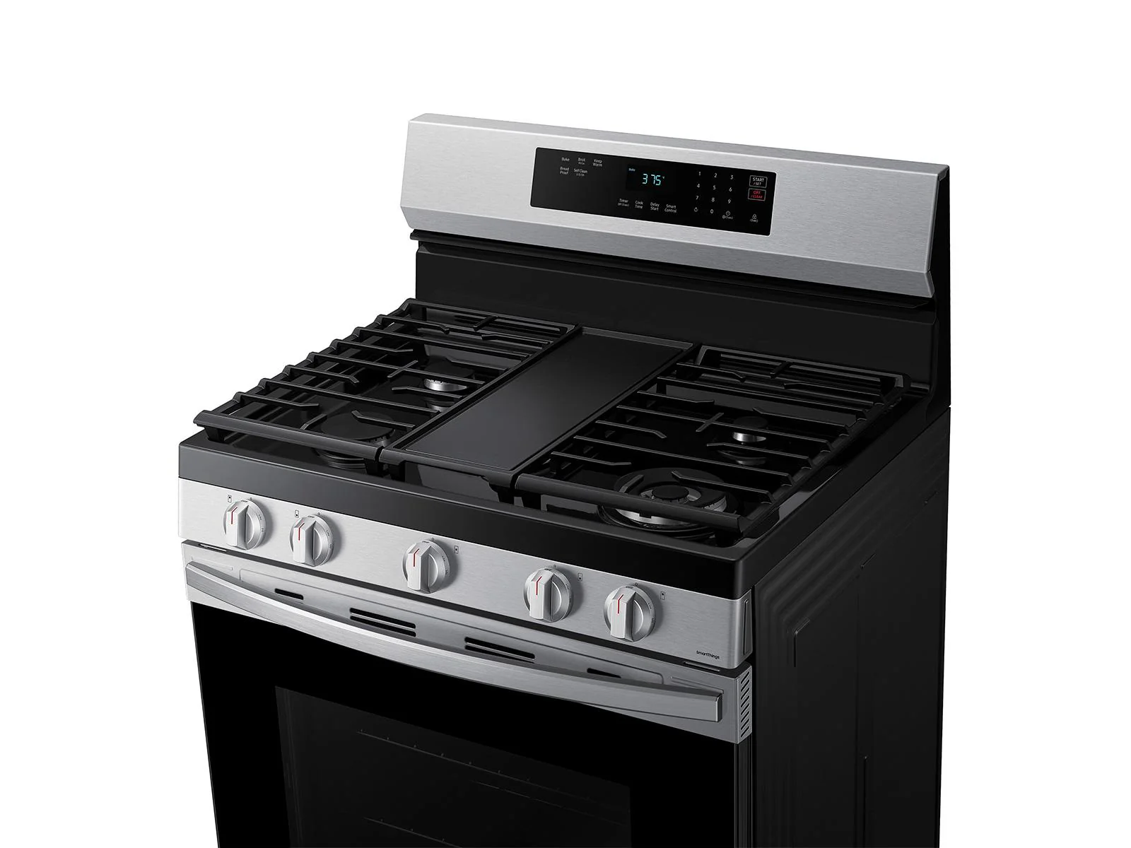 SAMSUNG NX60A6311SS 6.0 cu. ft. Smart Freestanding Gas Range with 18K BTU Dual Power Burner & Self Clean in Stainless Steel - Image 11