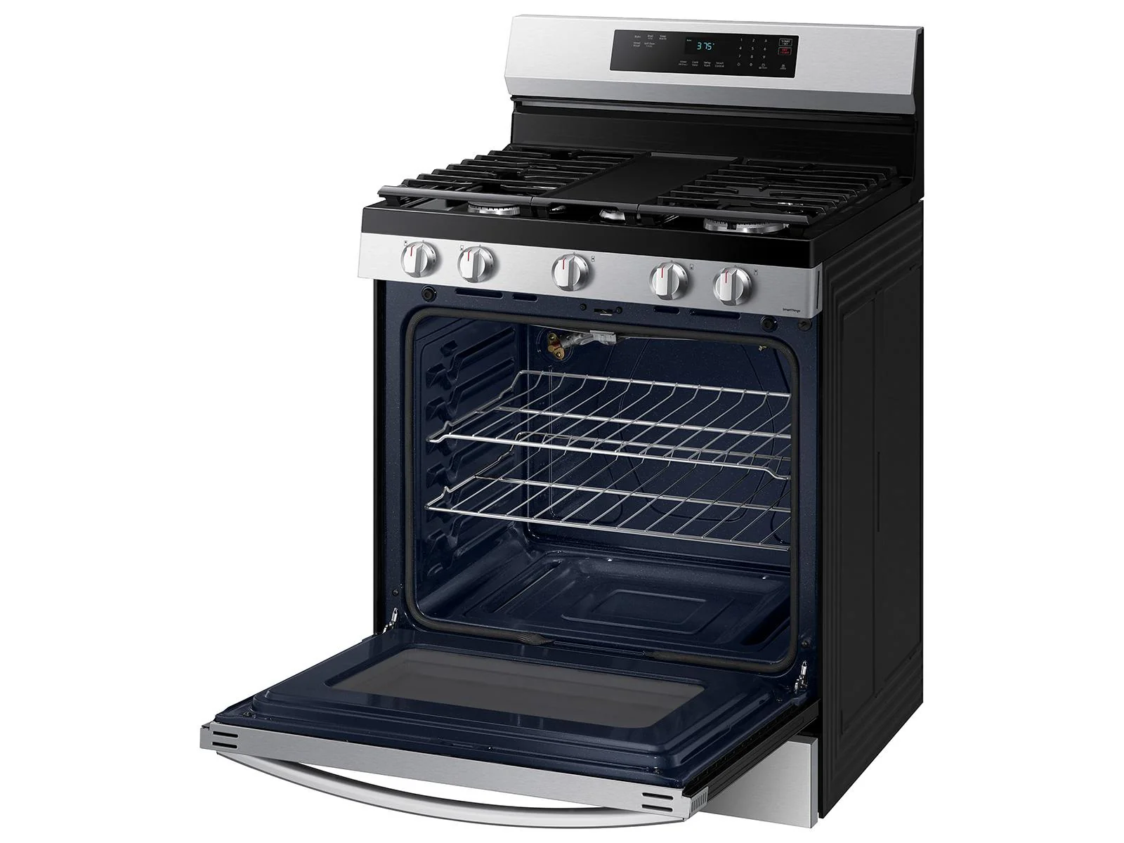 SAMSUNG NX60A6311SS 6.0 cu. ft. Smart Freestanding Gas Range with 18K BTU Dual Power Burner & Self Clean in Stainless Steel - Image 13