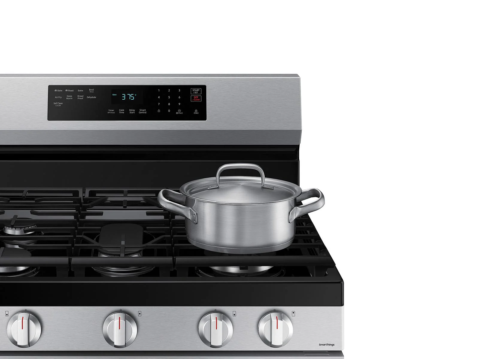SAMSUNG NX60A6511SS 6.0 cu. ft. Smart Freestanding Gas Range with No-Preheat Air Fry & Convection in Stainless Steel Stainless - Image 8