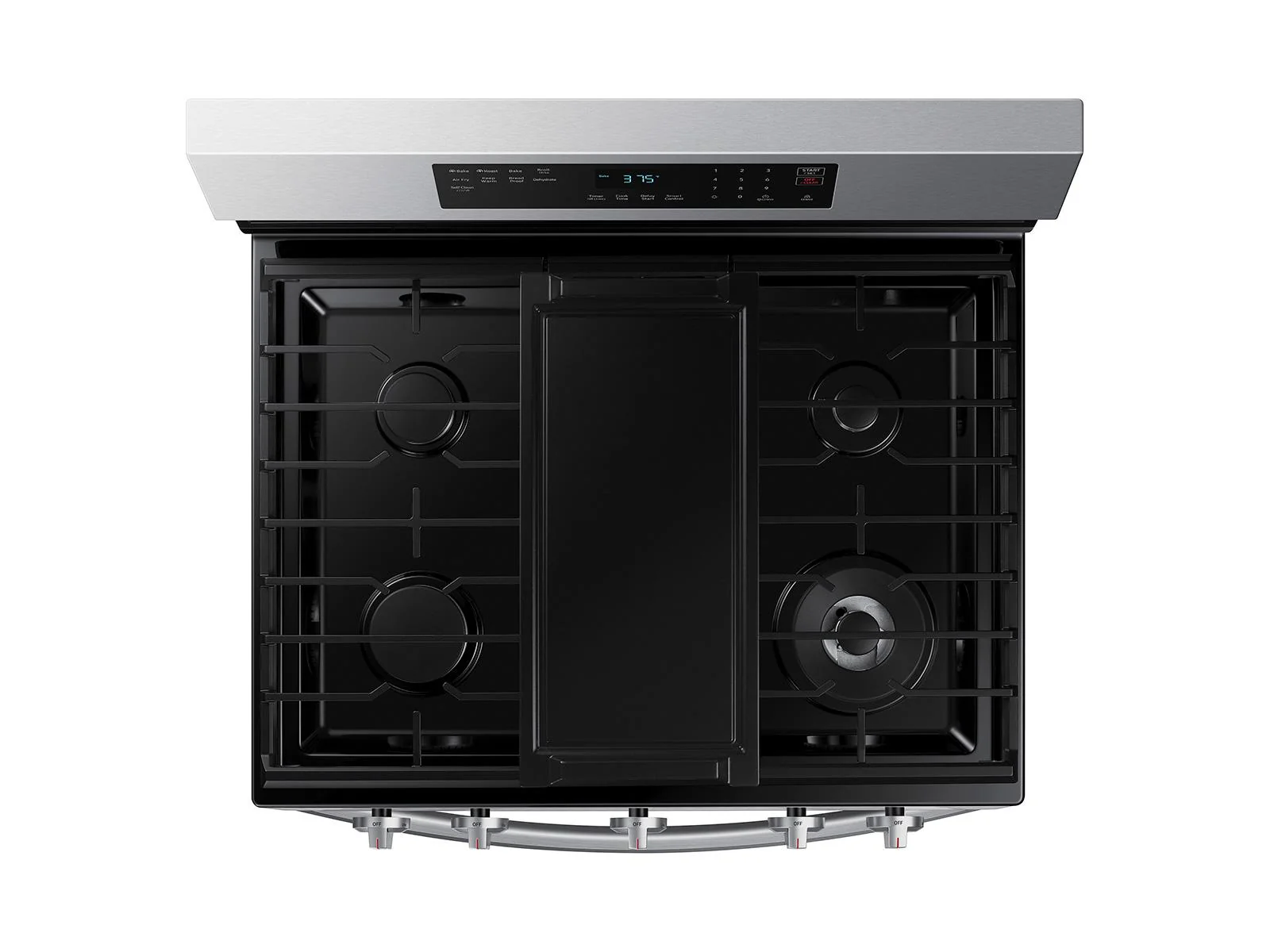 SAMSUNG NX60A6511SS 6.0 cu. ft. Smart Freestanding Gas Range with No-Preheat Air Fry & Convection in Stainless Steel Stainless - Image 9