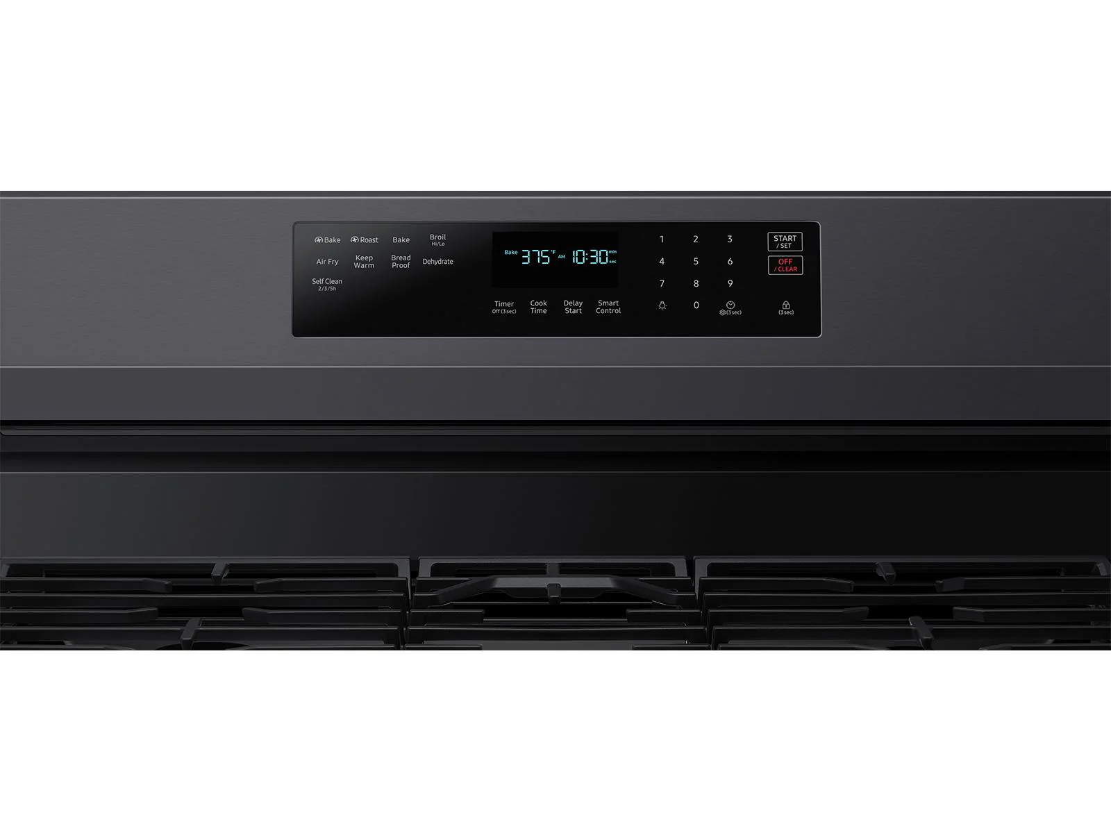 SAMSUNG NX60A6711SG 6.0 cu. ft. Smart Freestanding Gas Range with No-Preheat Air Fry and Convection+ in Black in Stainless Steel Black in Stainless Steel - Image 9