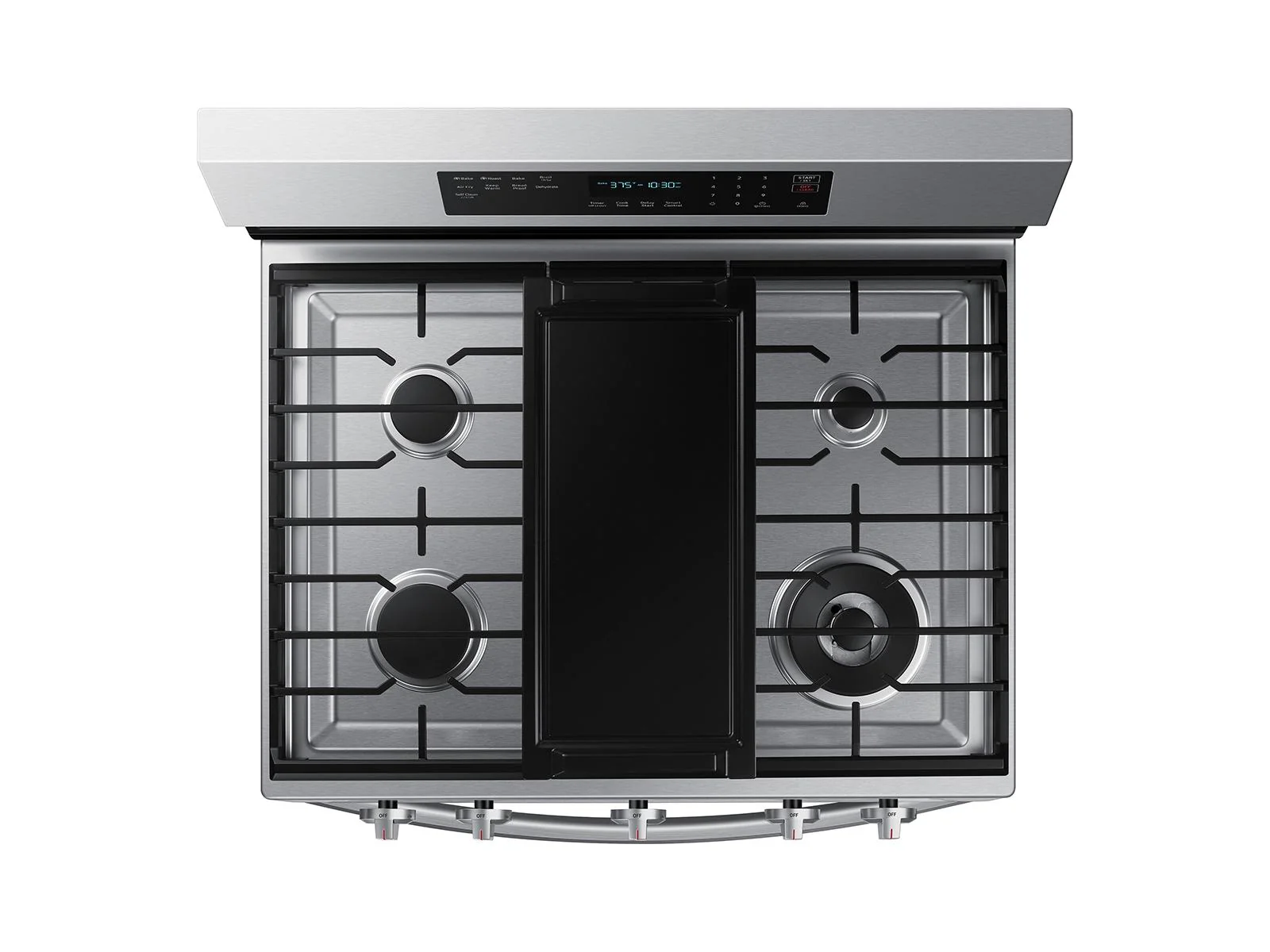 SAMSUNG NX60A6711SS 6.0 cu. ft. Smart Freestanding Gas Range with No-Preheat Air Fry, Convection+ & Stainless Cooktop in Stainless Steel Stainless - Image 8