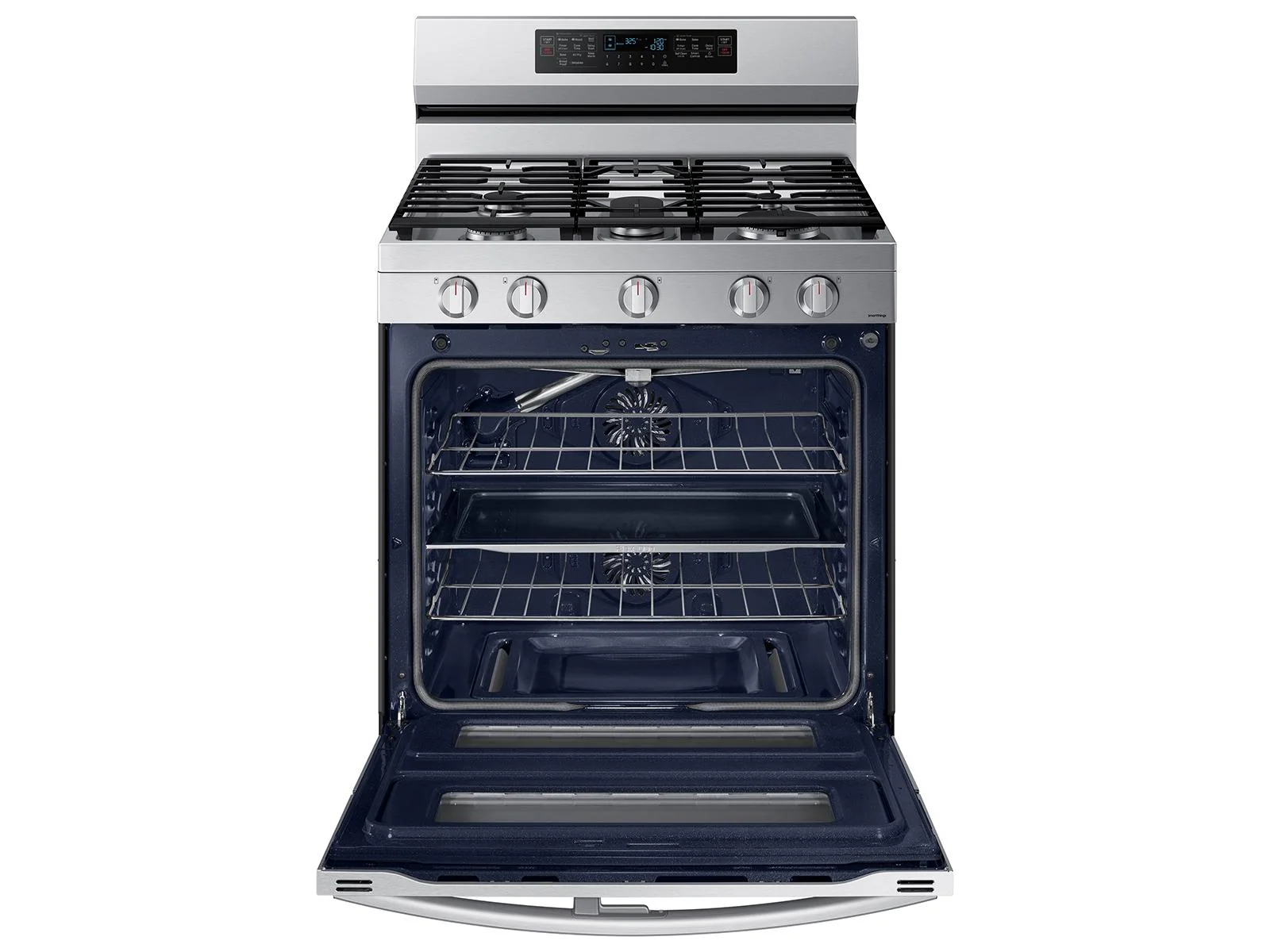 SAMSUNG NX60A6751SS 6.0 cu. ft. Smart Freestanding Gas Range with Flex Duo™, Stainless Cooktop & Air Fry in Stainless Steel - Image 11