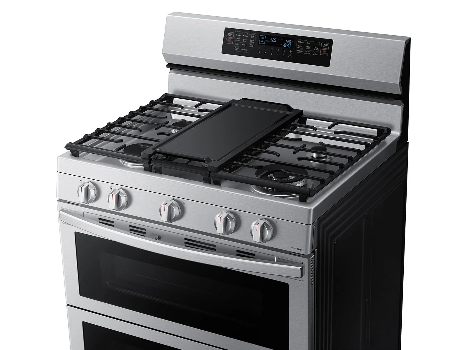 SAMSUNG NX60A6751SS 6.0 cu. ft. Smart Freestanding Gas Range with Flex Duo™, Stainless Cooktop & Air Fry in Stainless Steel - Image 9