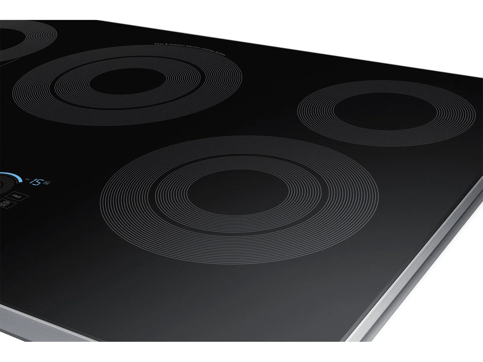 SAMSUNG NZ30K7570RS 30" Built-In Electric Cooktop with Rapid Boil in Stainless Steel - Image 8