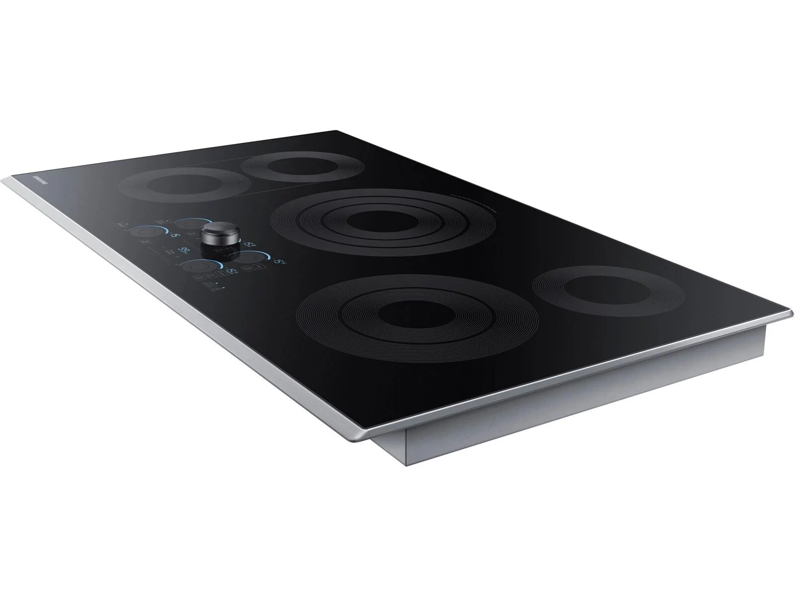 SAMSUNG NZ36K7570RS 36" Built-In Electric Cooktop with Rapid Boil in Stainless Steel - Image 5