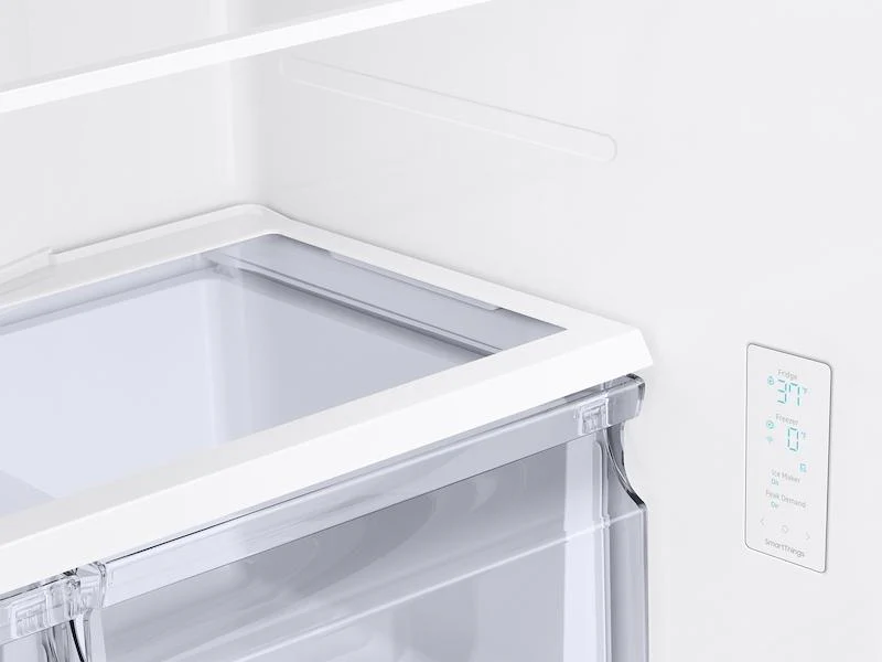 SAMSUNG RF18A5101S9 18 cu. ft. Smart Counter Depth 3-Door French Door Refrigerator in Stainless Look in Stainless Steel Look - Image 11