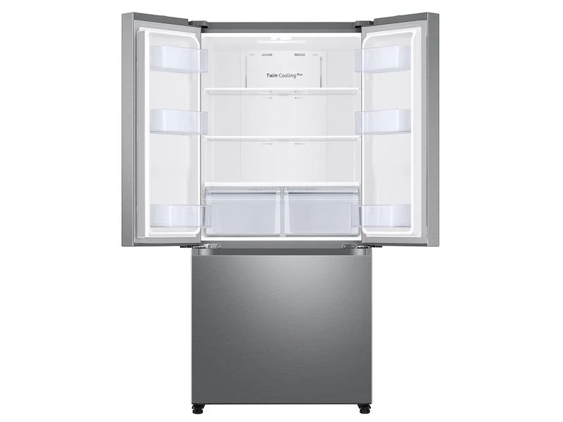 SAMSUNG RF18A5101S9 18 cu. ft. Smart Counter Depth 3-Door French Door Refrigerator in Stainless Look in Stainless Steel Look - Image 5