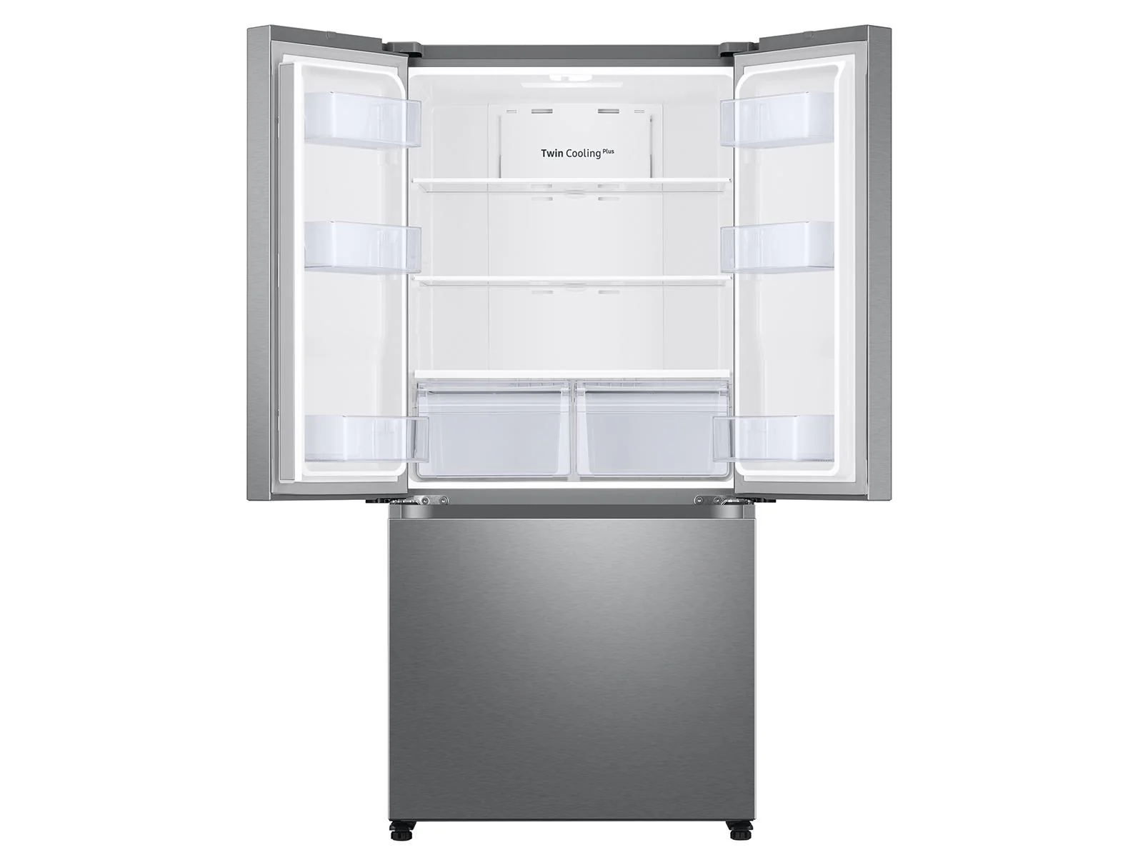 SAMSUNG RF18A5101SR 18 cu. ft. Smart Counter Depth 3-Door French Door Refrigerator in Stainless Steel Stainless - Image 8