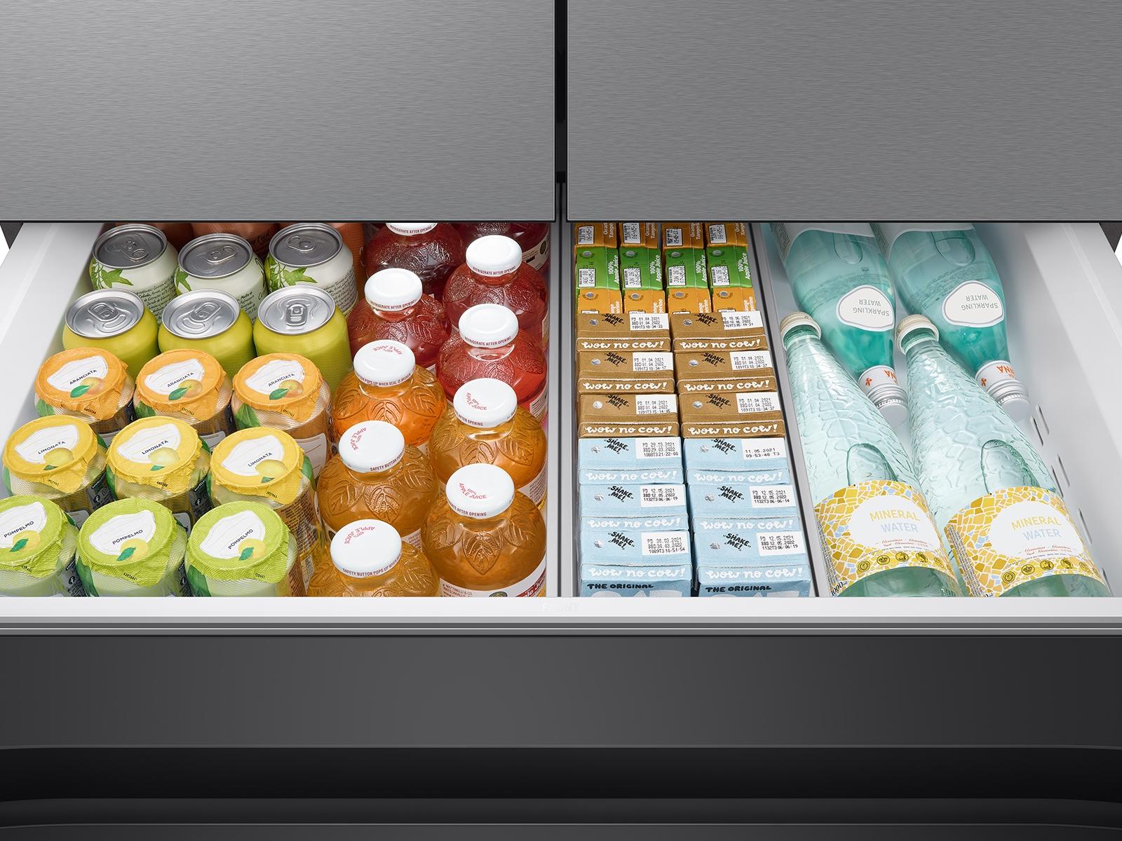 SAMSUNG RF23BB8600QL Bespoke 4-Door French Door Refrigerator (23 cu. ft.) with Beverage Center™ in Stainless Steel Stainless - Image 14