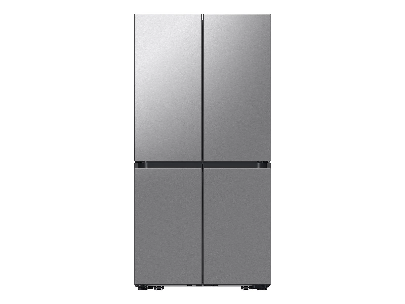 SAMSUNG RF23DB9600QL Bespoke Counter Depth 4-Door Flex™ Refrigerator (23 cu. ft.) with Beverage Center ™ in Stainless Steel - (with Customizable Door Panel Colors) in Stainless Steel