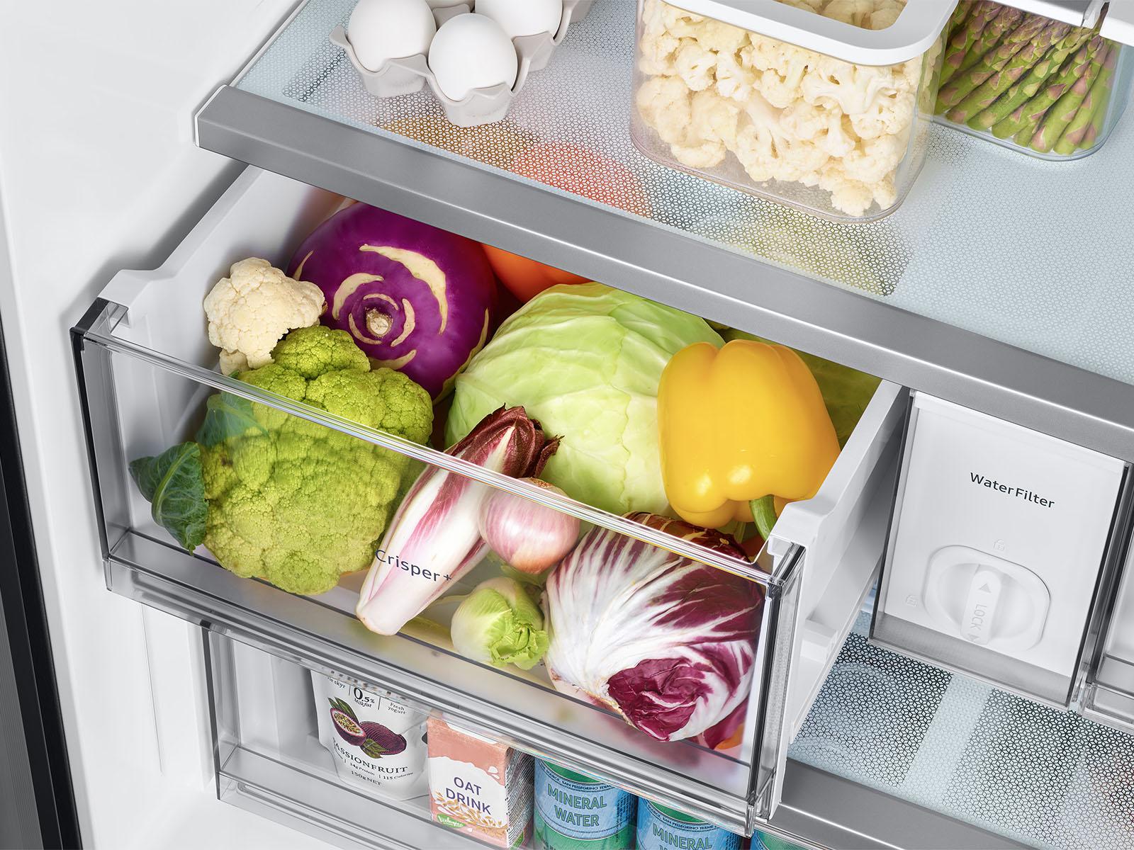 SAMSUNG RF24BB6200QL Bespoke 3-Door French Door Refrigerator 24 cu. ft. in Stainless Steel with AutoFill Water Pitcher in Stainless Steel - Image 15