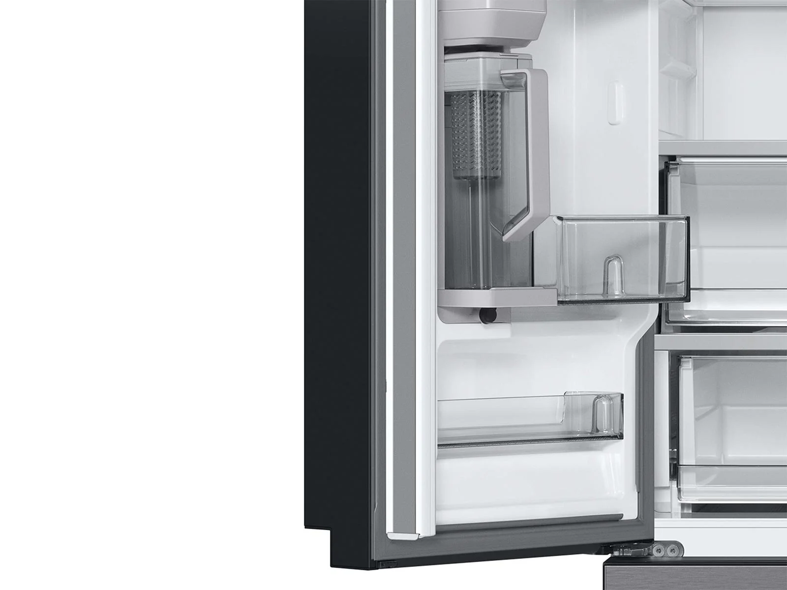 SAMSUNG RF24BB6200QL Bespoke 3-Door French Door Refrigerator 24 cu. ft. in Stainless Steel with AutoFill Water Pitcher in Stainless Steel - Image 9