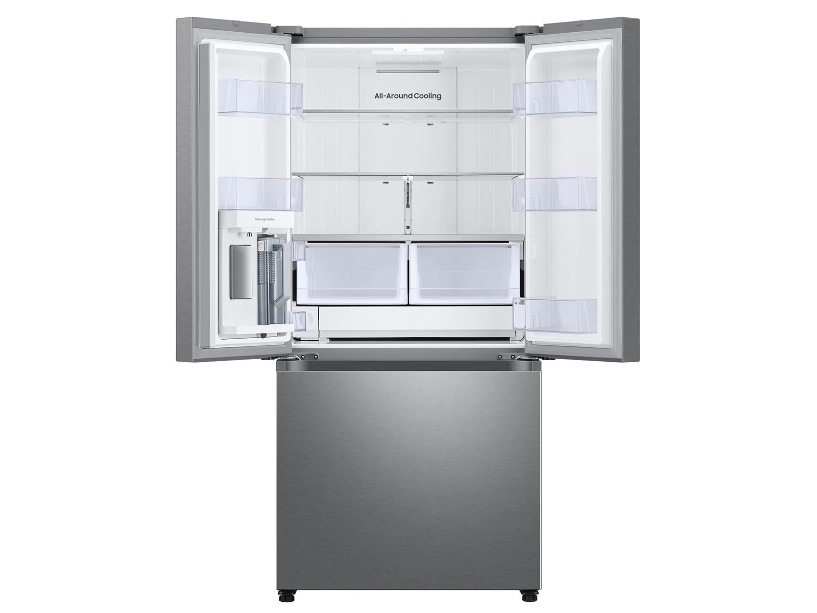 SAMSUNG RF25C5551SR 25 cu. ft. 33" 3-Door French Door Refrigerator with Beverage Center™ and AutoFill Water Pitcher in Stainless Steel Stainless - Image 8