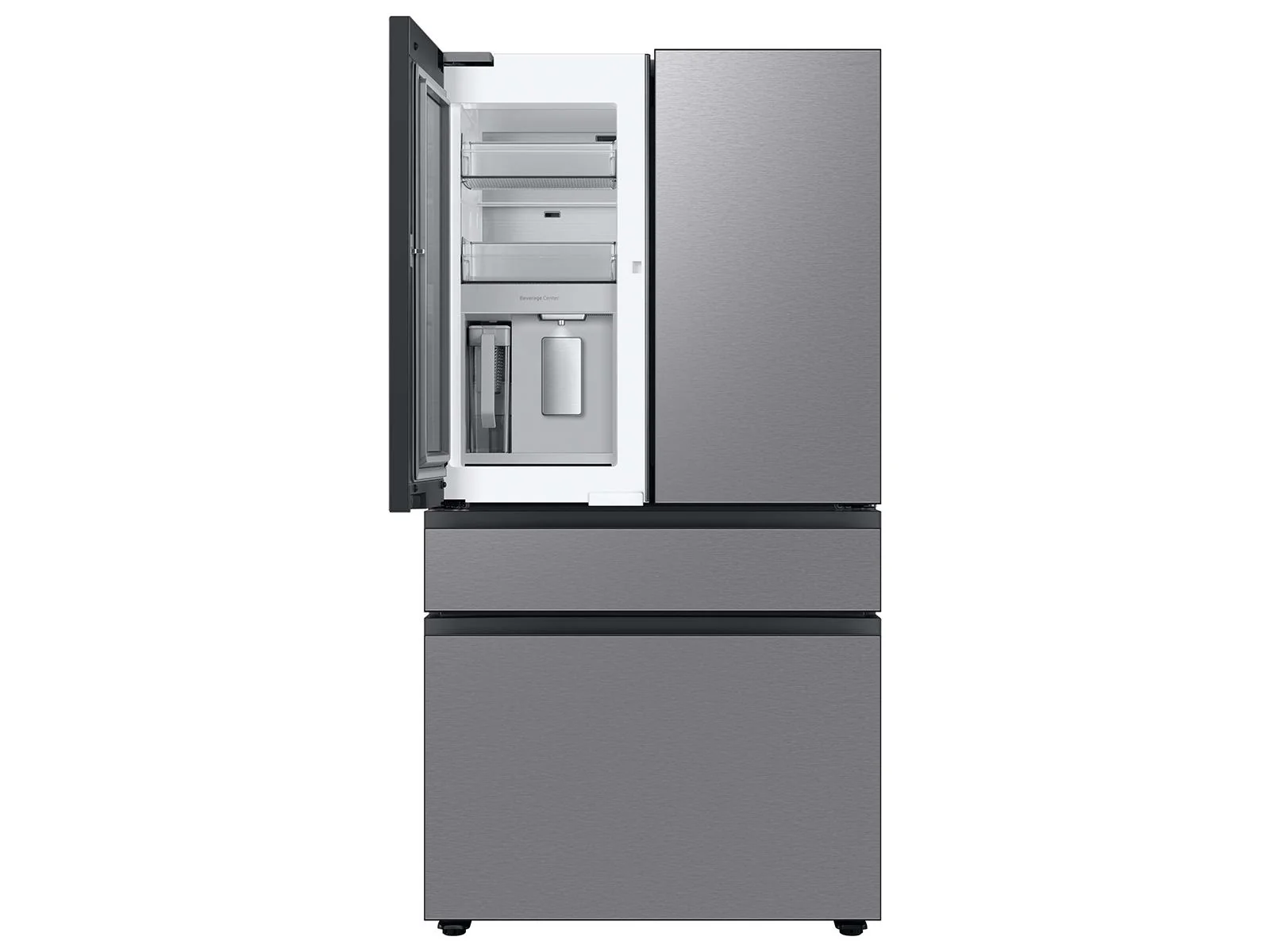 SAMSUNG RF29BB8600QL Bespoke 4-Door French Door Refrigerator (29 cu. ft.) with Beverage Center™ in Stainless Steel Stainless - Image 11
