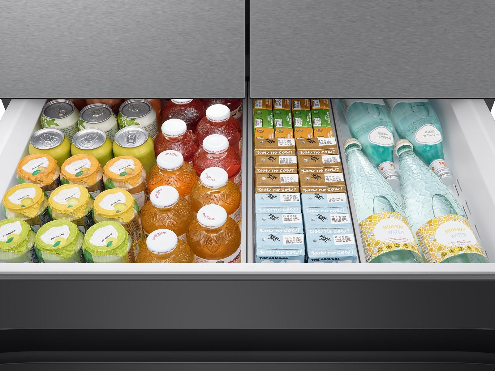 SAMSUNG RF29BB8600QL Bespoke 4-Door French Door Refrigerator (29 cu. ft.) with Beverage Center™ in Stainless Steel Stainless - Image 15