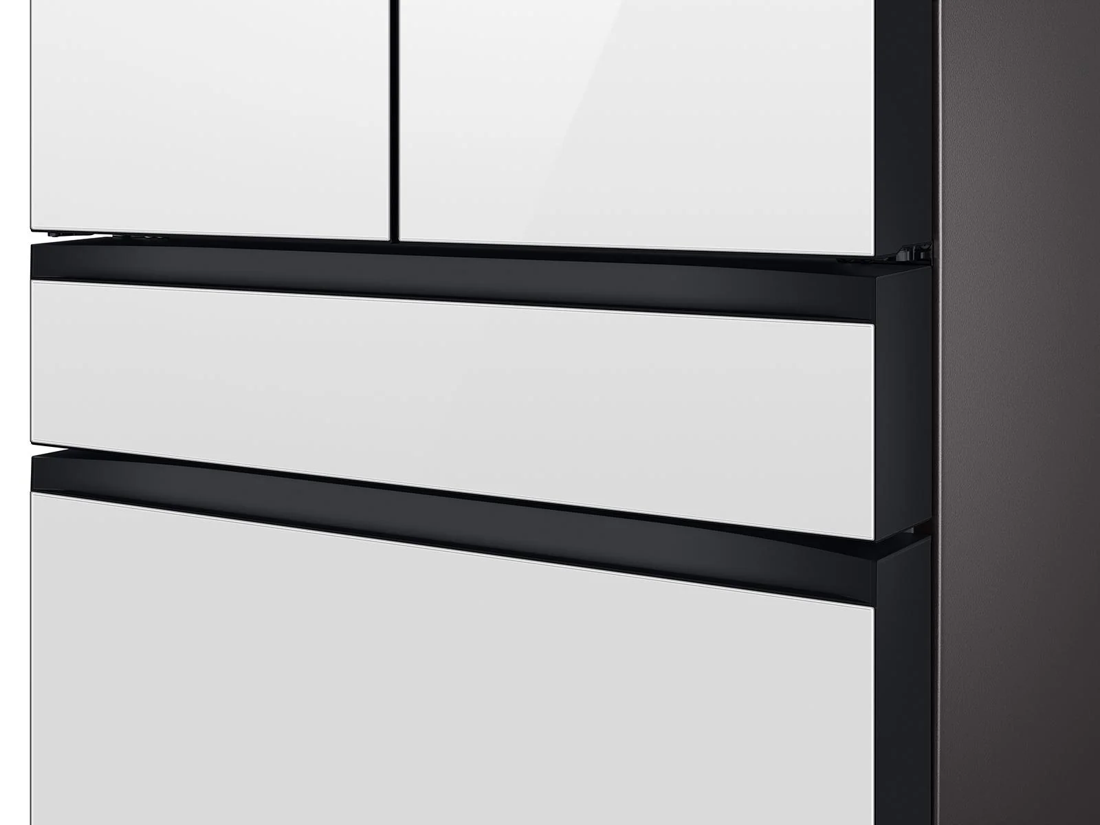 SAMSUNG RF29BB890012 Bespoke 4-Door French Door Refrigerator (29 cu. ft.) with Family Hub™ in White Glass White - Image 16
