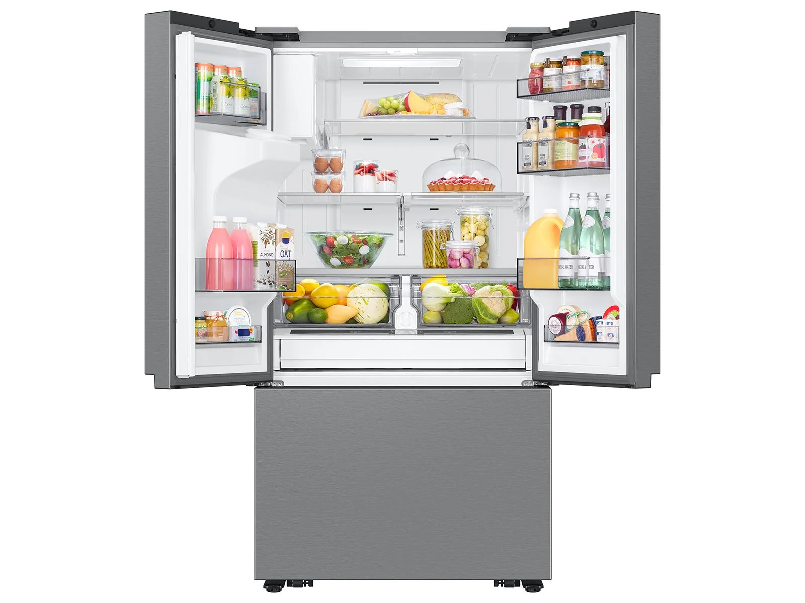 SAMSUNG RF32CG5B10SR 31 cu. ft. Mega Capacity 3-Door French Door Refrigerator with External Water and Ice Dispenser in Stainless Steel - Image 10