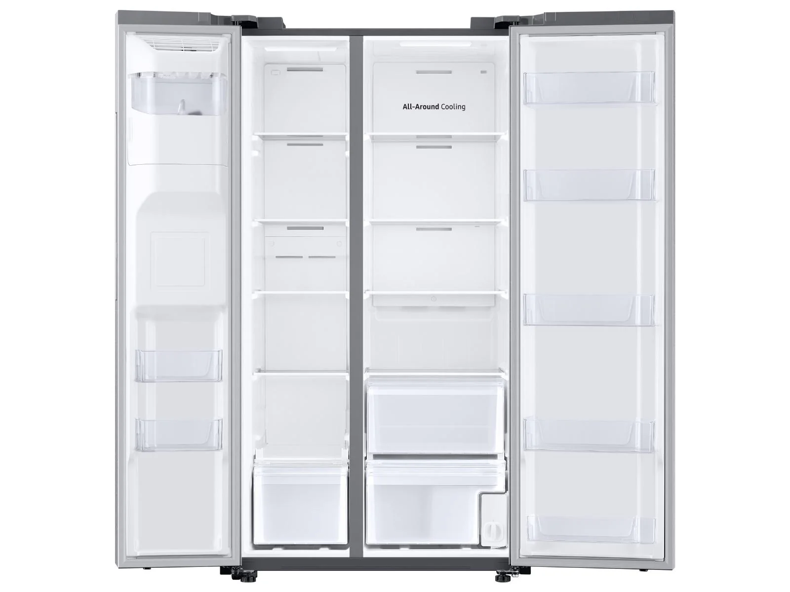 SAMSUNG RS22T5201SR 22 cu. ft. Counter Depth Side-by-Side Refrigerator in Stainless Steel Stainless - Image 10