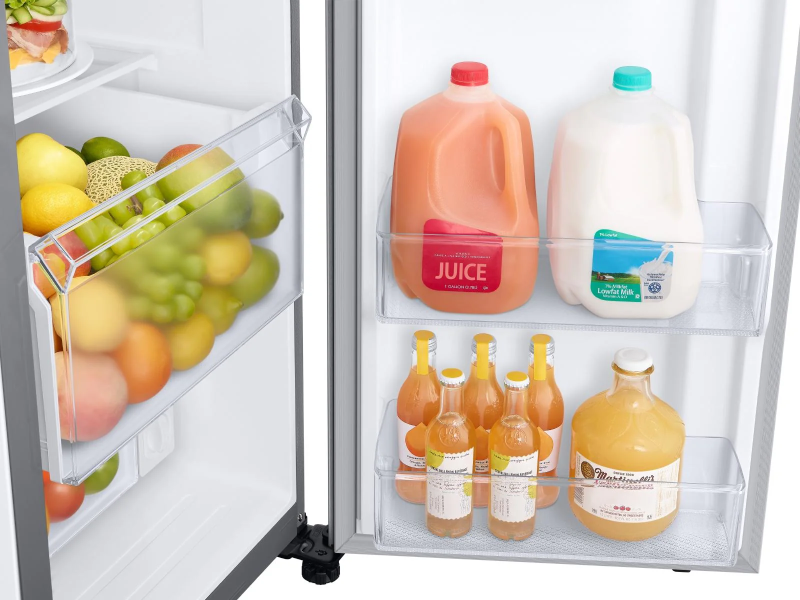 SAMSUNG RS27T5200SR 27. 4 cu. ft. Side-by-Side Refrigerator with Large Capacity in Stainless Steel Stainless - Image 12