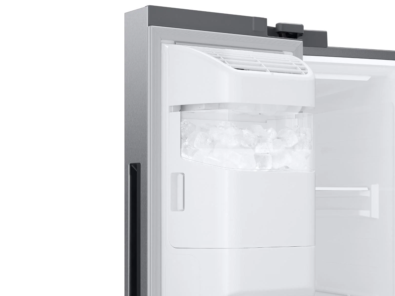 SAMSUNG RS27T5200SR 27. 4 cu. ft. Side-by-Side Refrigerator with Large Capacity in Stainless Steel Stainless - Image 9