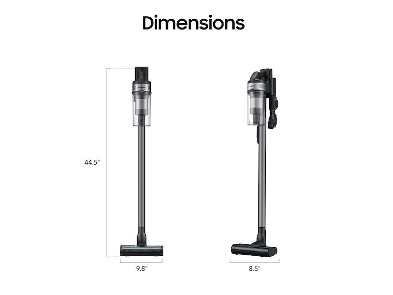 SAMSUNG VS20B75AGR5 Samsung Jet™ 75 Pet Lightweight Cordless Stick Vacuum in Teal Silver Silver - Image 7