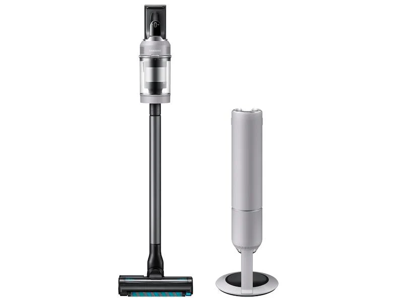 SAMSUNG VS80F28DMP Bespoke AI Jet™ Lite Cordless Stick Vacuum with All-in-One Clean Station ® and 280AW Suction Power in Pebble Gray