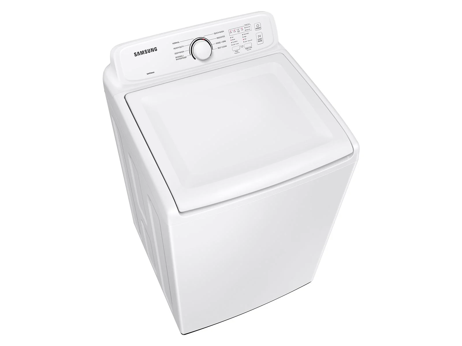 SAMSUNG WA40A3005AW 4.0 cu. ft. Top Load Washer with ActiveWave™ Agitator and Soft-Close Lid in White - Image 8