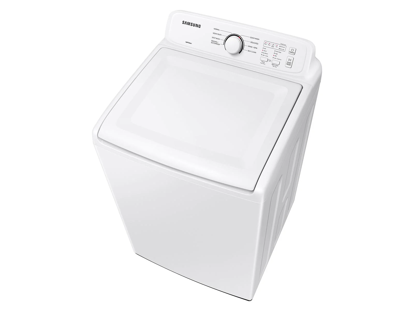 SAMSUNG WA40A3005AW 4.0 cu. ft. Top Load Washer with ActiveWave™ Agitator and Soft-Close Lid in White - Image 9