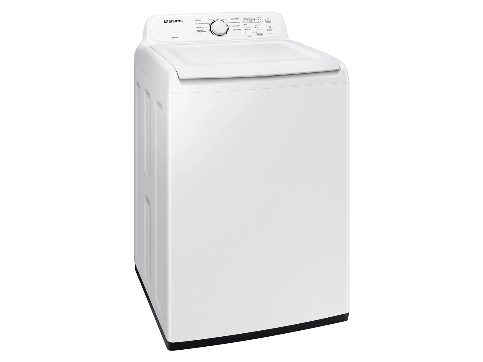SAMSUNG WA41A3000AW 4.1 cu. ft. Capacity Top Load Washer with Soft-Close Lid and 8 Washing Cycles in White - Image 5