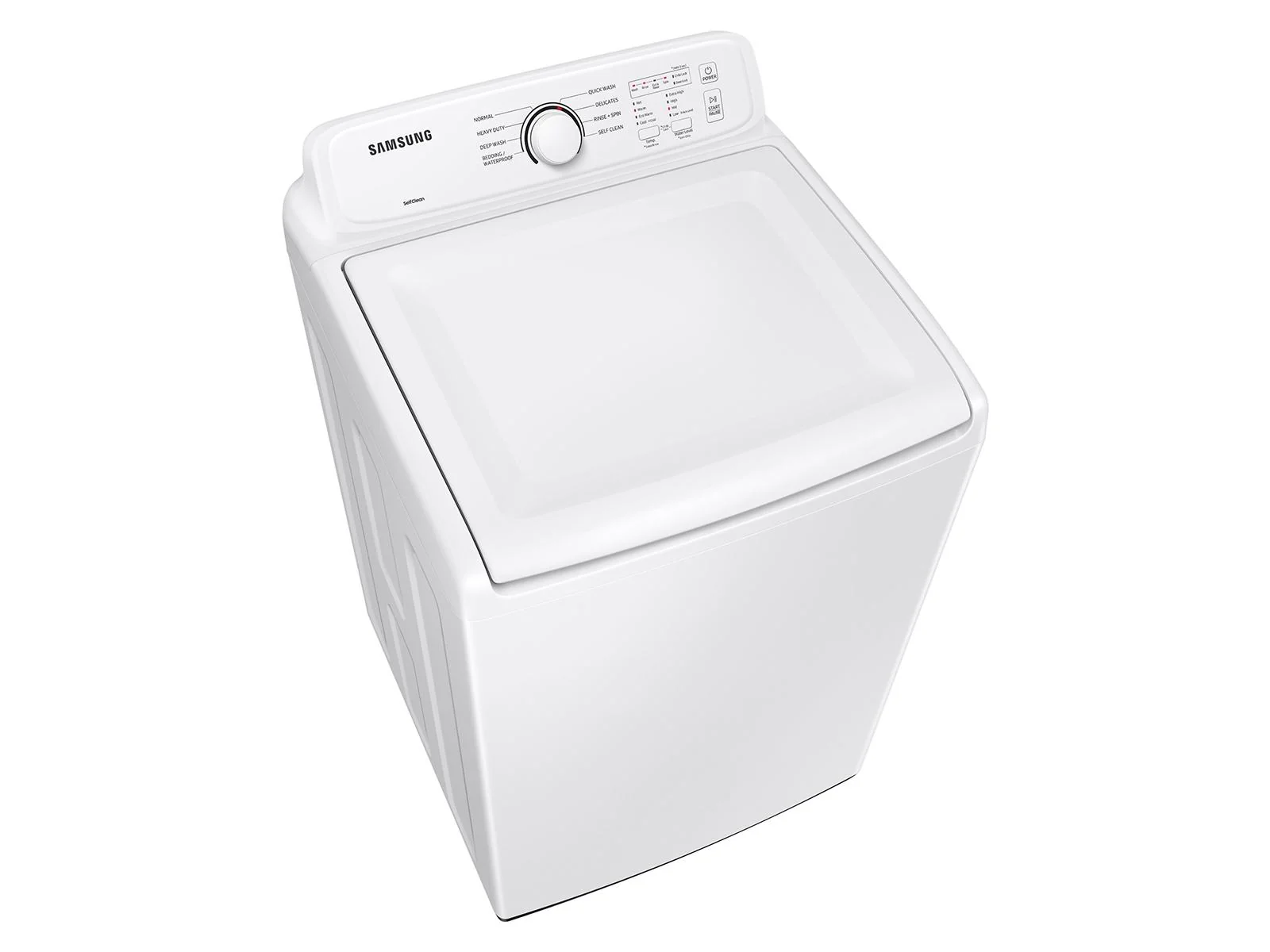 SAMSUNG WA41A3000AW 4.1 cu. ft. Capacity Top Load Washer with Soft-Close Lid and 8 Washing Cycles in White - Image 8