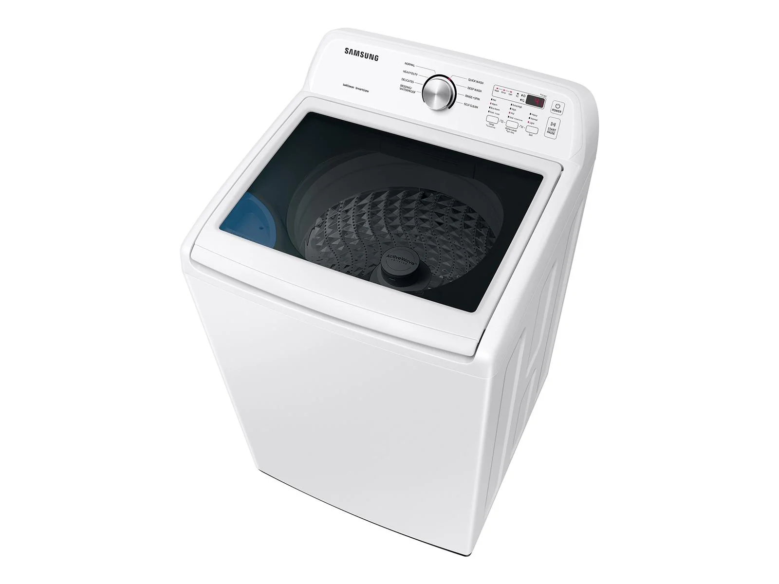 SAMSUNG WA44A3205AW 4.4 cu. ft. Top Load Washer with ActiveWave™ Agitator and Soft-Close Lid in White White - Image 9