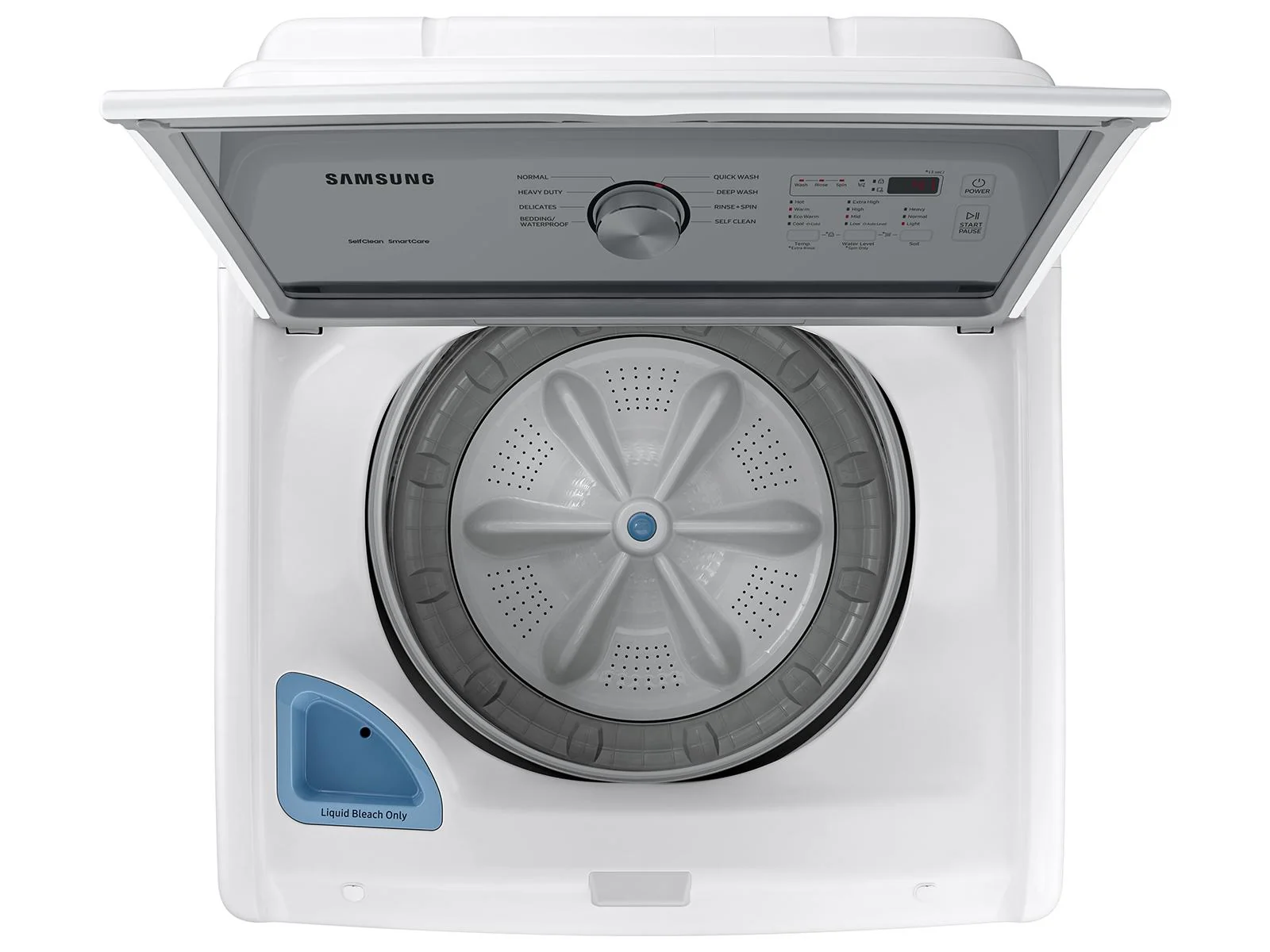 SAMSUNG WA45T3200AW 4.5 cu. ft. Capacity Top Load Washer with Vibration Reduction Technology+ in White - Image 11