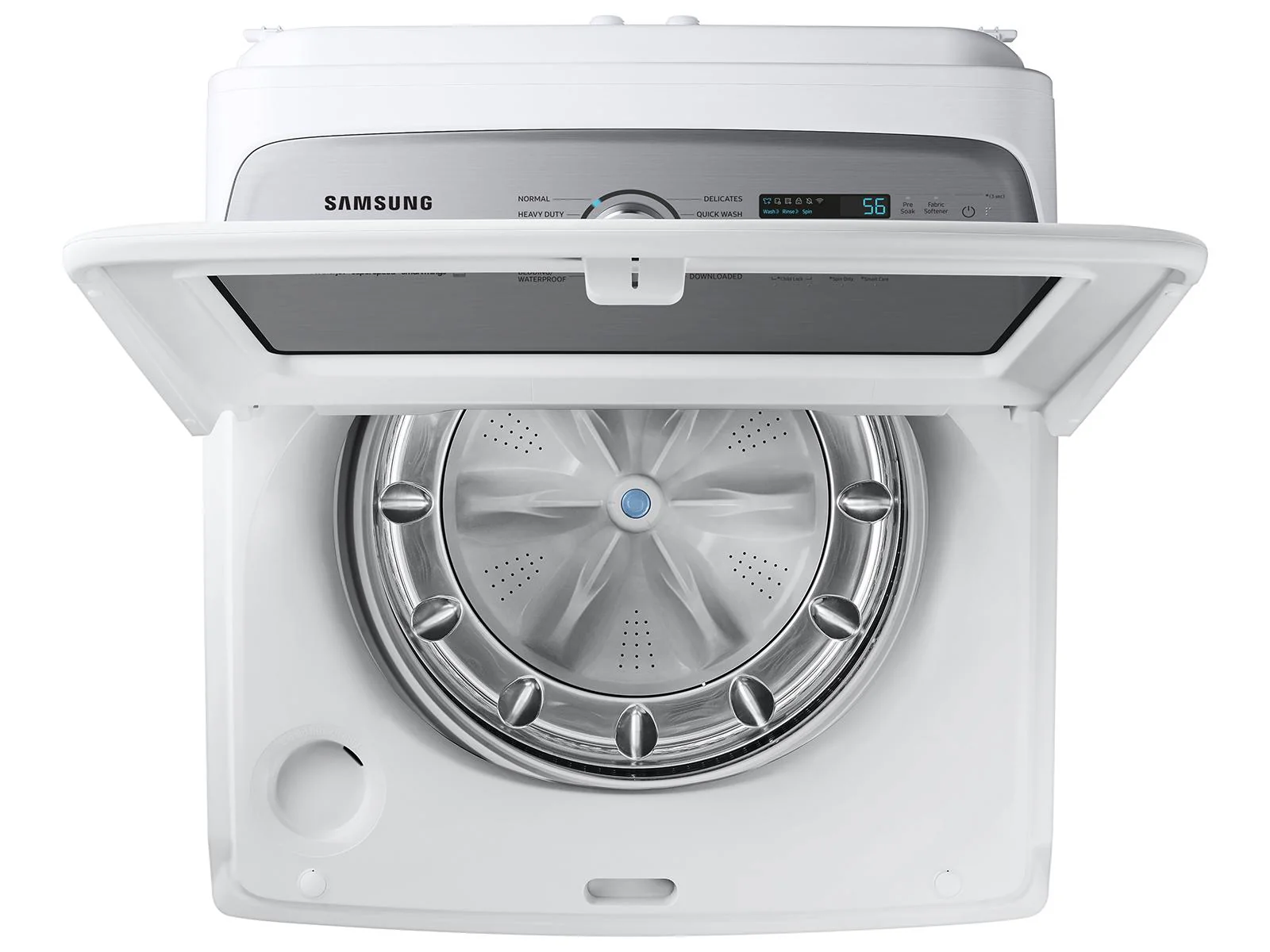 SAMSUNG WA52DG5500AW 5.2 cu. ft. Large Capacity Smart Top Load Washer with Super Speed Wash in White White - Image 9