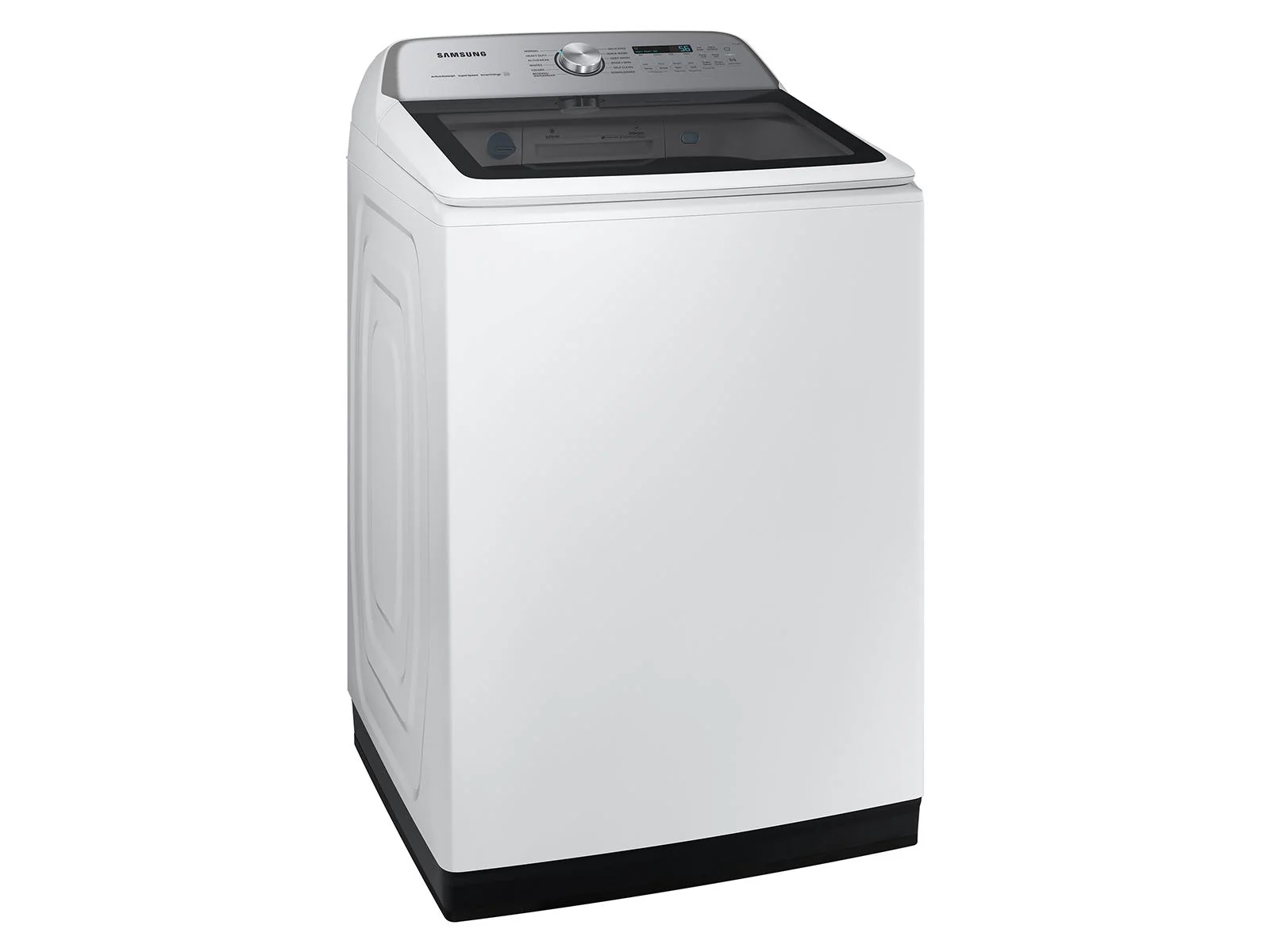 SAMSUNG WA54CG7105AW 5.4 cu. ft. Extra-Large Capacity Smart Top Load Washer with ActiveWave™ Agitator and Super Speed Wash in White - Image 7