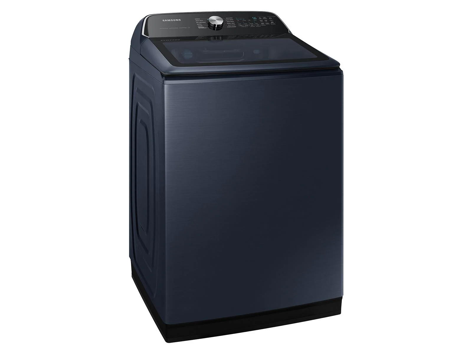 SAMSUNG WA54CG7150AD 5.4 cu. ft. Smart Top Load Washer with Pet Care Solution and Super Speed Wash in Brushed Navy Blue - Image 9